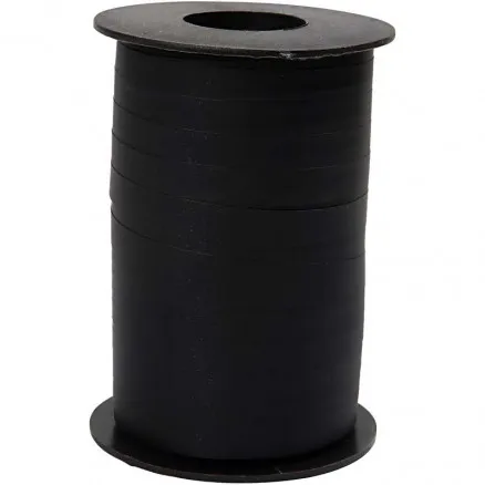 Lahjanauha, musta, L: 10 mm, matta, 250 m / 1 rulla.
